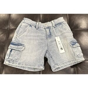 Joes Jeans Boys Size 7 Light Wash Cargo Shorts Agave Triple 5 Summer Vacation